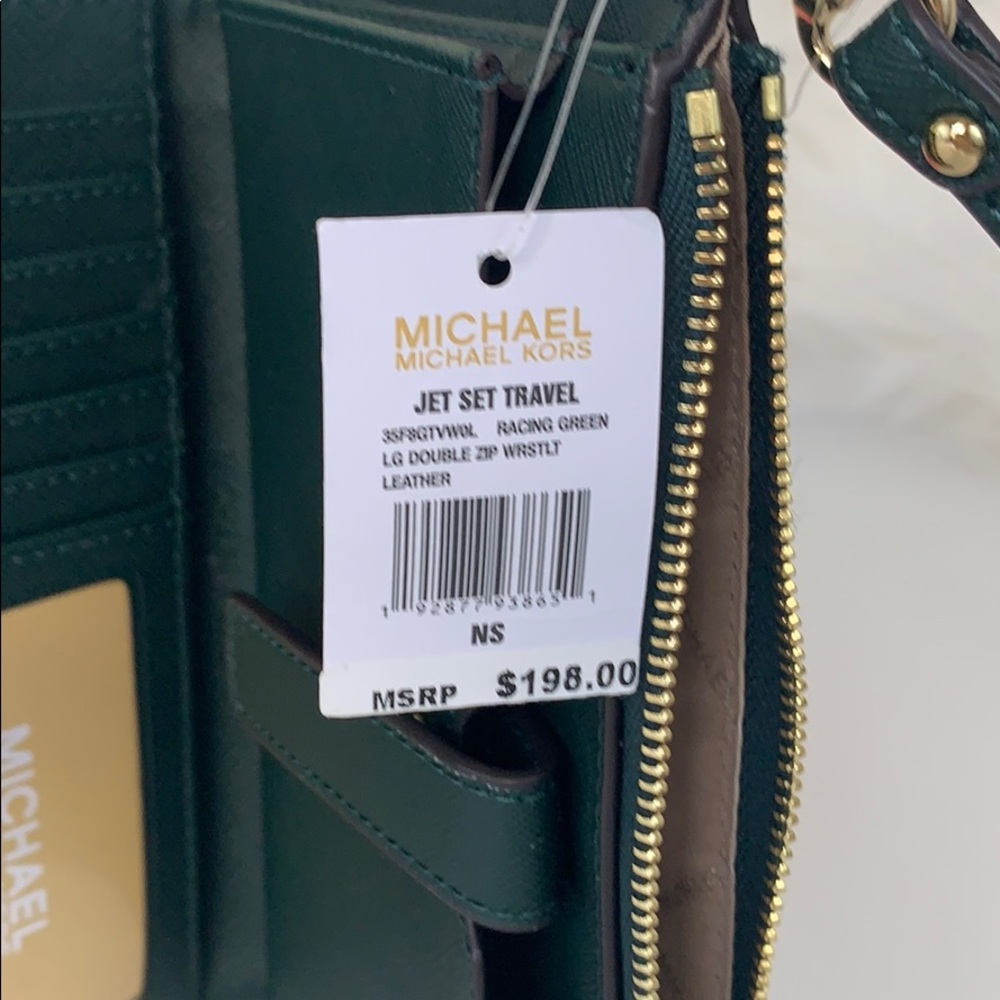 🌸Michael Kors DoubleZip Wallet Wristlet RasingGr - Picture 8 of 8